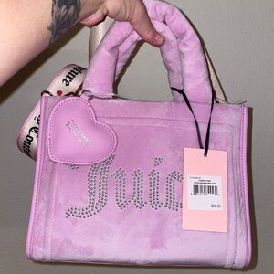 Juicy Couture Fondant Pink Extra Spender Mini Tote